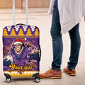 Melbourne Thunderbolt Santa Personalised Luggage Cover Christmas Rugby League Spirit - Aussie Hoodie