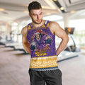 Melbourne Thunderbolt Santa Personalised Men Tank Top Christmas Rugby League Spirit - Aussie Hoodie
