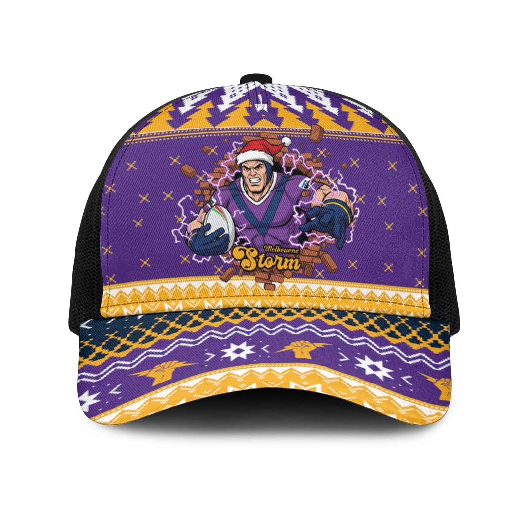 Melbourne Thunderbolt Santa Mesh Trucker Cap Christmas Rugby League Spirit - Aussie Hoodie