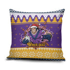Melbourne Thunderbolt Santa Personalised Pillow Cover Christmas Rugby League Spirit - Aussie Hoodie