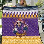 Melbourne Thunderbolt Santa Personalised Quilt Christmas Rugby League Spirit - Aussie Hoodie
