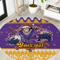 Melbourne Thunderbolt Santa Personalised Round Carpet Christmas Rugby League Spirit - Aussie Hoodie