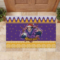 Melbourne Thunderbolt Santa Personalised Rubber Doormat Christmas Rugby League Spirit - Aussie Hoodie