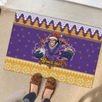Melbourne Thunderbolt Santa Personalised Rubber Doormat Christmas Rugby League Spirit - Aussie Hoodie