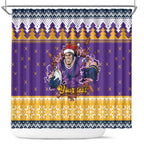 Melbourne Thunderbolt Santa Personalised Shower Curtain Christmas Rugby League Spirit - Aussie Hoodie