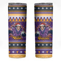 Melbourne Thunderbolt Santa Personalised Skinny Tumbler Christmas Rugby League Spirit - Aussie Hoodie