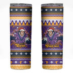 Melbourne Thunderbolt Santa Personalised Skinny Tumbler Christmas Rugby League Spirit - Aussie Hoodie