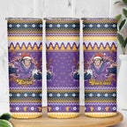 Melbourne Thunderbolt Santa Personalised Skinny Tumbler Christmas Rugby League Spirit - Aussie Hoodie