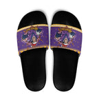 Melbourne Thunderbolt Santa Personalised Slide Sandals Christmas Rugby League Spirit - Aussie Hoodie