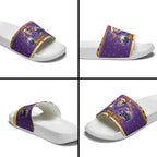 Melbourne Thunderbolt Santa Personalised Slide Sandals Christmas Rugby League Spirit - Aussie Hoodie