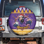 Melbourne Thunderbolt Santa Personalised Spare Tire Cover Christmas Rugby League Spirit - Aussie Hoodie