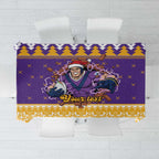 Melbourne Thunderbolt Santa Personalised Tablecloth Christmas Rugby League Spirit - Aussie Hoodie