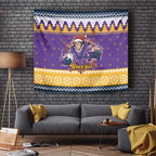 Melbourne Thunderbolt Santa Personalised Tapestry Christmas Rugby League Spirit - Aussie Hoodie
