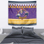 Melbourne Thunderbolt Santa Personalised Tapestry Christmas Rugby League Spirit - Aussie Hoodie