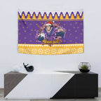 Melbourne Thunderbolt Santa Personalised Tapestry Christmas Rugby League Spirit - Aussie Hoodie