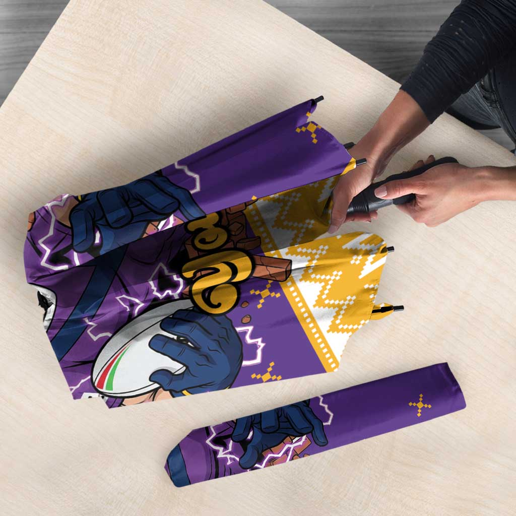 Melbourne Thunderbolt Santa Personalised Umbrella Christmas Rugby League Spirit - Aussie Hoodie