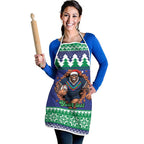 Merry Haka Warriors Personalised Apron Christmas Rugby League Spirit - Aussie Hoodie