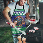 Merry Haka Warriors Personalised Apron Christmas Rugby League Spirit - Aussie Hoodie