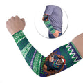 Merry Haka Warriors Personalised Arm Sleeves Christmas Rugby League Spirit - Aussie Hoodie
