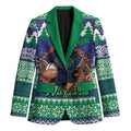 Merry Haka Warriors Personalised Blazer Christmas Rugby League Spirit - Aussie Hoodie