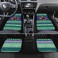 Merry Haka Warriors Personalised Car Mats Christmas Rugby League Spirit - Aussie Hoodie