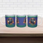 Merry Haka Warriors Personalised Ceramic Mug Christmas Rugby League Spirit - Aussie Hoodie