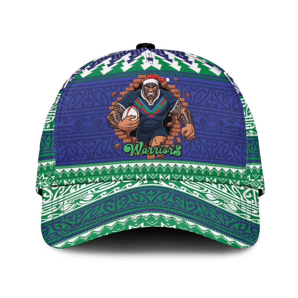 Merry Haka Warriors Classic Cap Christmas Rugby League Spirit - Aussie Hoodie