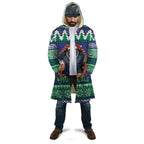 Merry Haka Warriors Personalised Cloak Christmas Rugby League Spirit - Aussie Hoodie