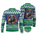 Merry Haka Warriors Personalised Ugly Christmas Sweater Christmas Rugby League Spirit - Aussie Hoodie