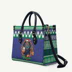 Merry Haka Warriors Personalised Leather Bag Christmas Rugby League Spirit - Aussie Hoodie