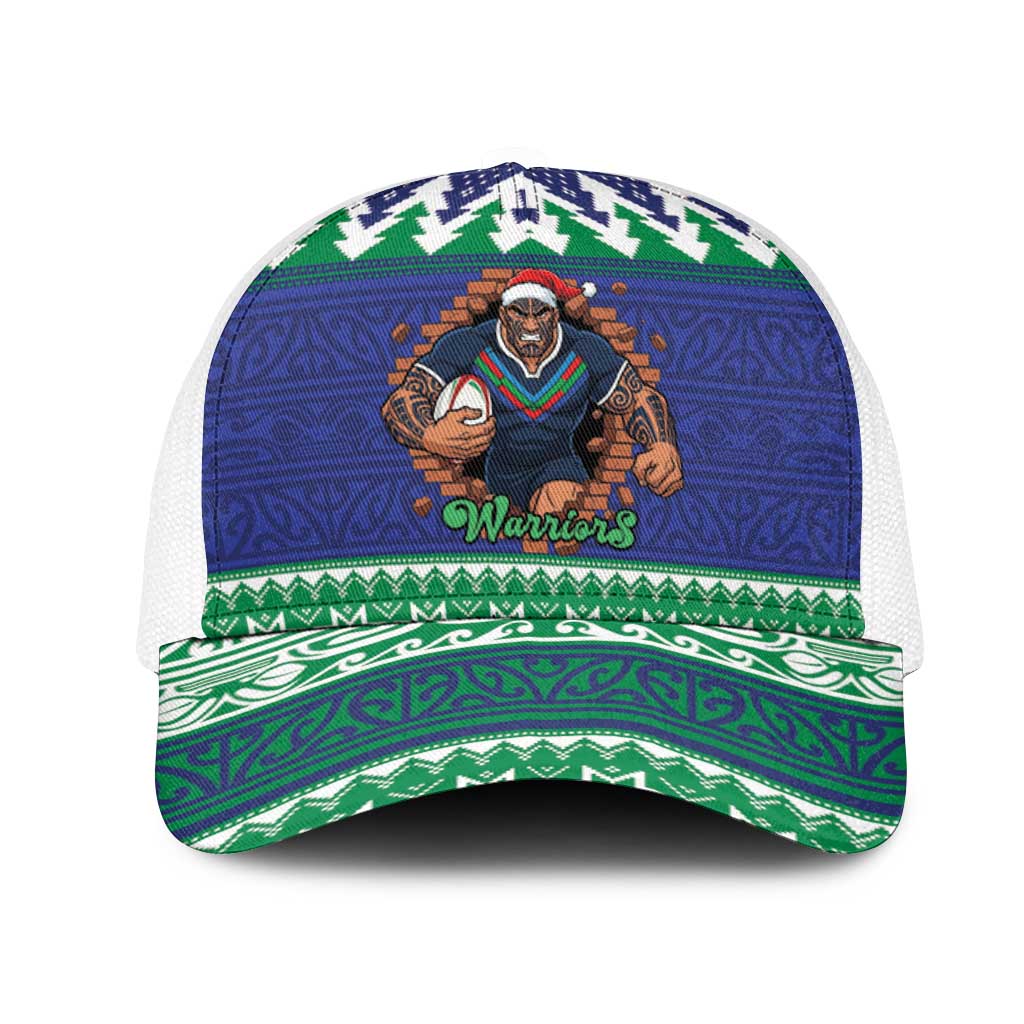 Merry Haka Warriors Mesh Trucker Cap Christmas Rugby League Spirit - Aussie Hoodie