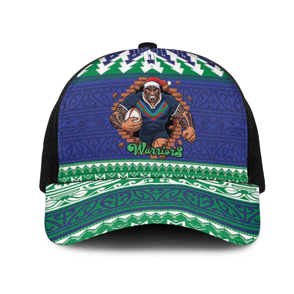 Merry Haka Warriors Mesh Trucker Cap Christmas Rugby League Spirit - Aussie Hoodie