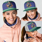 Merry Haka Warriors Mesh Trucker Cap Christmas Rugby League Spirit - Aussie Hoodie