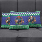 Merry Haka Warriors Personalised Pillow Cover Christmas Rugby League Spirit - Aussie Hoodie