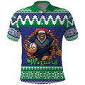 Merry Haka Warriors Personalised Polo Shirt Christmas Rugby League Spirit - Aussie Hoodie