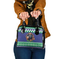Merry Haka Warriors Personalised Shoulder Handbag Christmas Rugby League Spirit - Aussie Hoodie