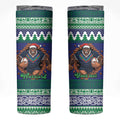 Merry Haka Warriors Personalised Skinny Tumbler Christmas Rugby League Spirit - Aussie Hoodie