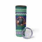 Merry Haka Warriors Personalised Skinny Tumbler Christmas Rugby League Spirit - Aussie Hoodie