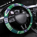 Merry Haka Warriors Steering Wheel Cover Christmas Rugby League Spirit - Aussie Hoodie