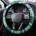 Merry Haka Warriors Steering Wheel Cover Christmas Rugby League Spirit - Aussie Hoodie