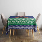 Merry Haka Warriors Personalised Tablecloth Christmas Rugby League Spirit - Aussie Hoodie