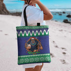 Merry Haka Warriors Personalised Tote Bag Christmas Rugby League Spirit - Aussie Hoodie