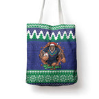 Merry Haka Warriors Personalised Tote Bag Christmas Rugby League Spirit - Aussie Hoodie