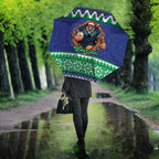 Merry Haka Warriors Personalised Umbrella Christmas Rugby League Spirit - Aussie Hoodie