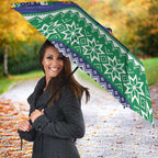 Merry Haka Warriors Personalised Umbrella Christmas Rugby League Spirit - Aussie Hoodie
