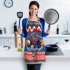 Merry Knights Newcastle Pride Personalised Apron Christmas Rugby League Spirit - Aussie Hoodie