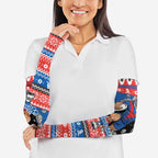 Merry Knights Newcastle Pride Personalised Arm Sleeves Christmas Rugby League Spirit - Aussie Hoodie