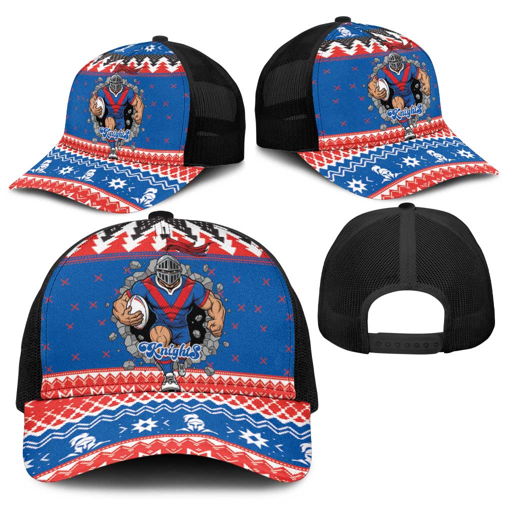Merry Knights Newcastle Pride Baseball Net Cap Christmas Rugby League Spirit - Aussie Hoodie