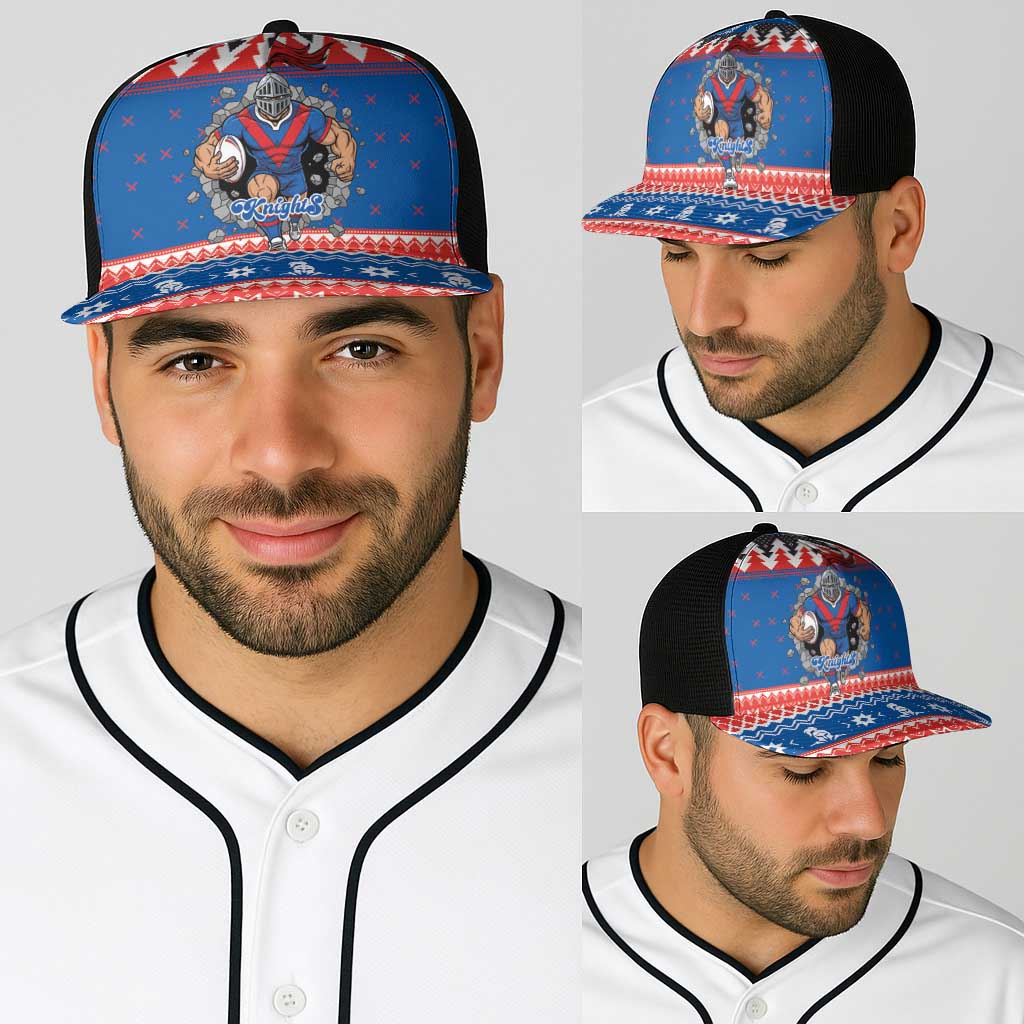 Merry Knights Newcastle Pride Baseball Net Cap Christmas Rugby League Spirit - Aussie Hoodie