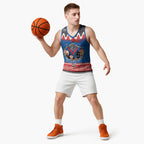 Merry Knights Newcastle Pride Personalised Basketball Jersey Christmas Rugby League Spirit - Aussie Hoodie